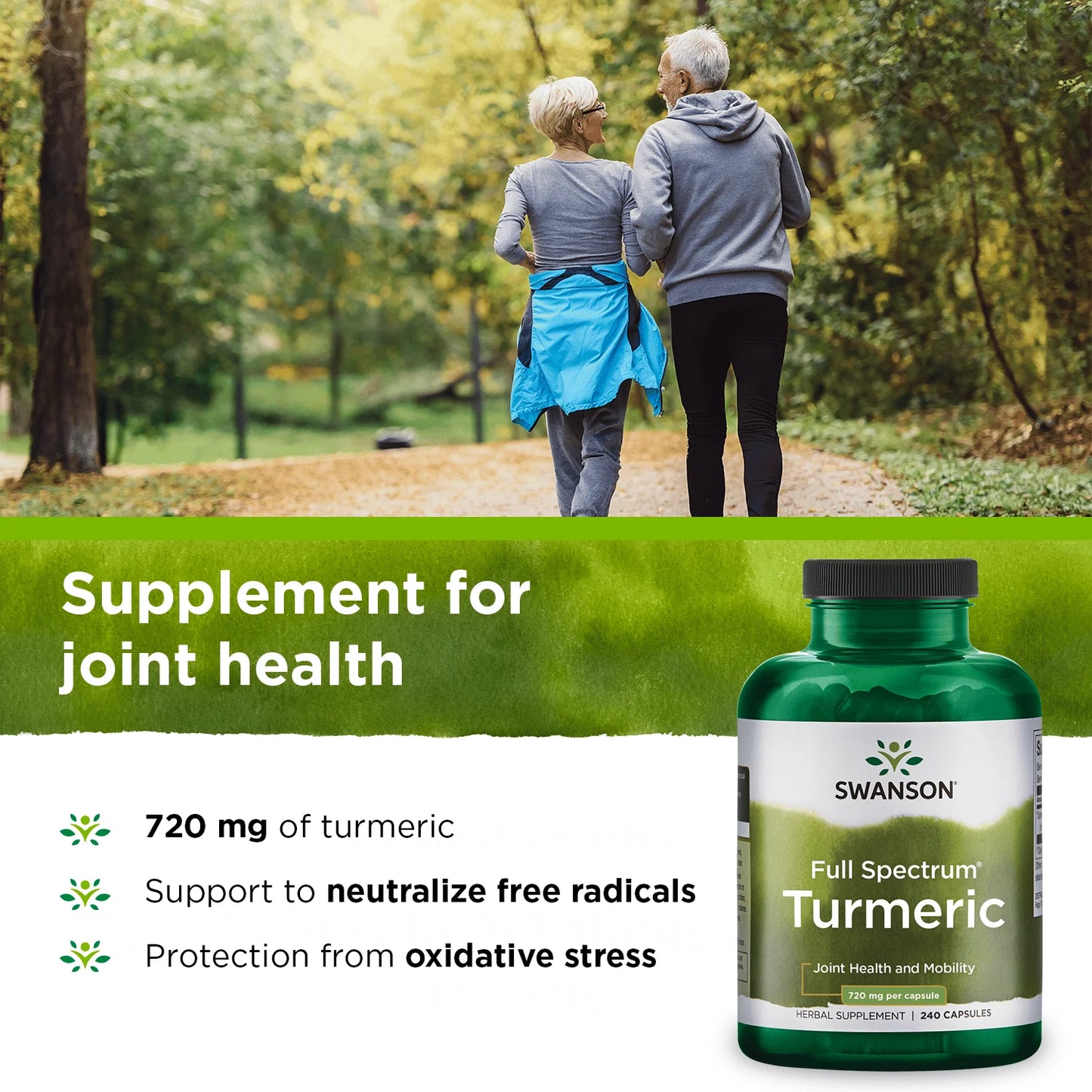 Turmeric Root Capsules, 720 Mg, 240 Count