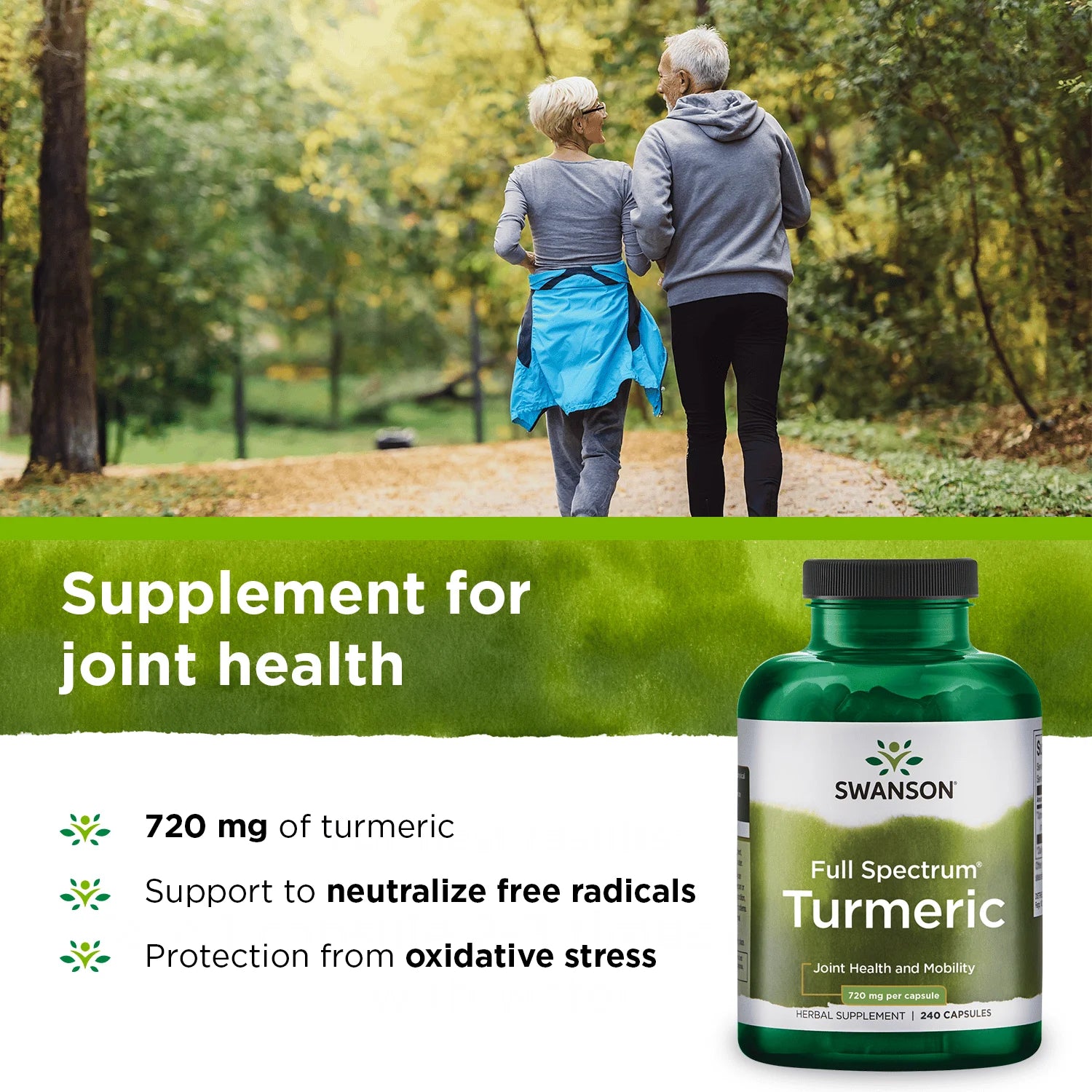 Turmeric Root Capsules, 720 Mg, 240 Count