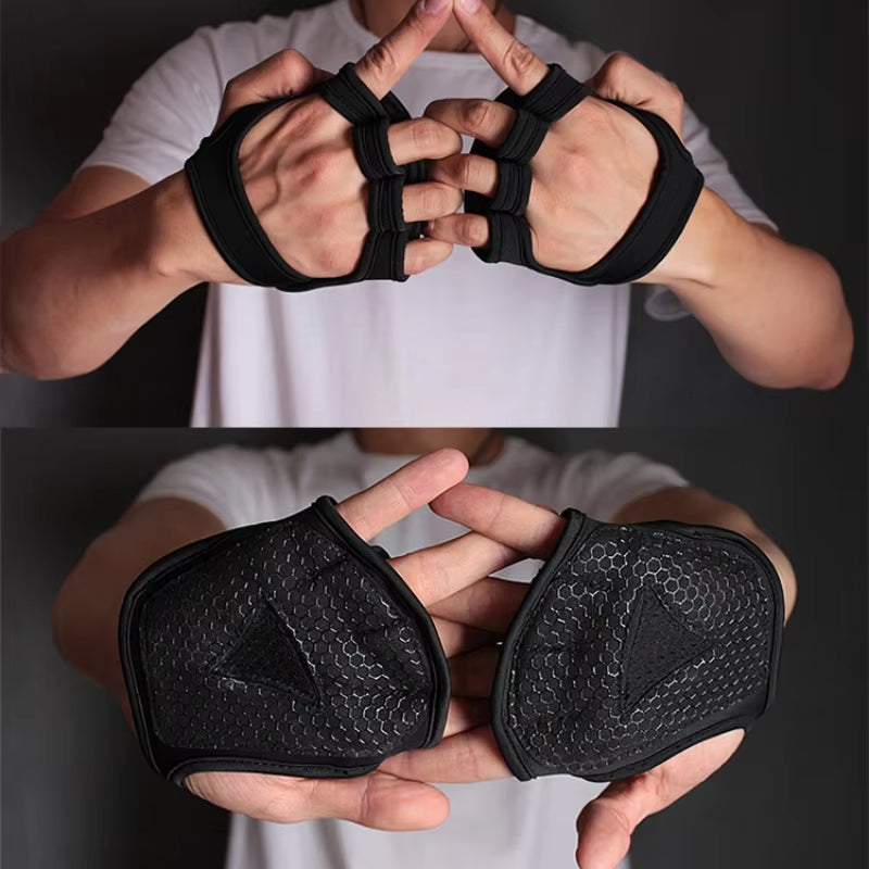 Hand Palm Protector Gym Fitness Gloves - Bodybuilding 