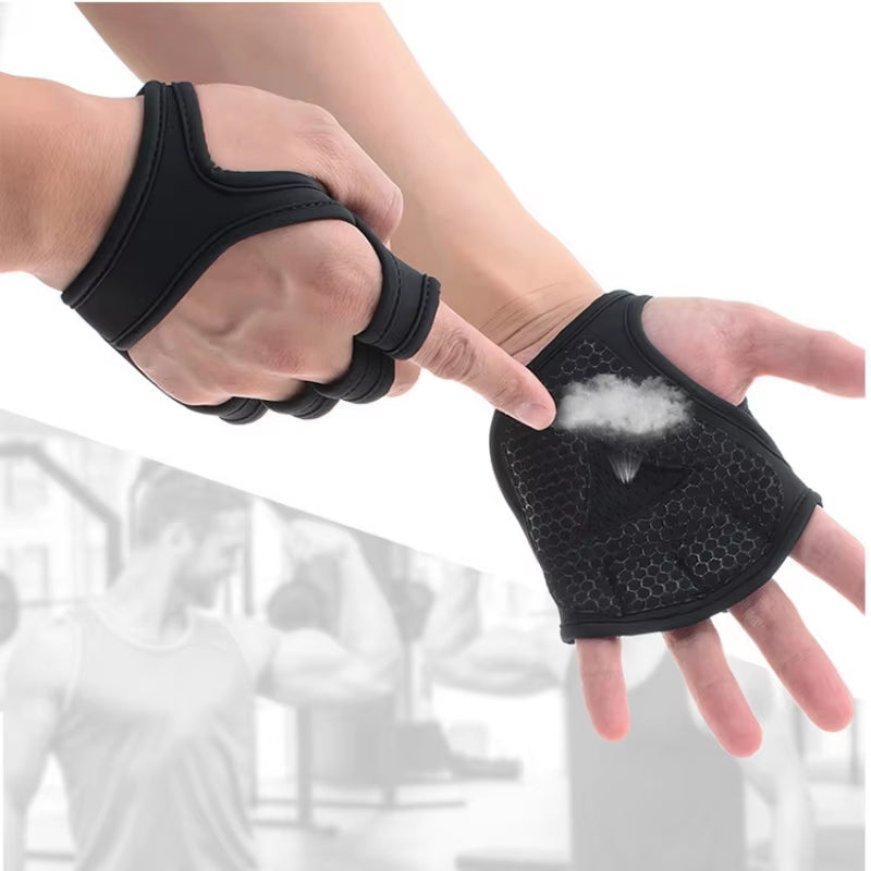 Hand Palm Protector Gym Fitness Gloves - Bodybuilding 