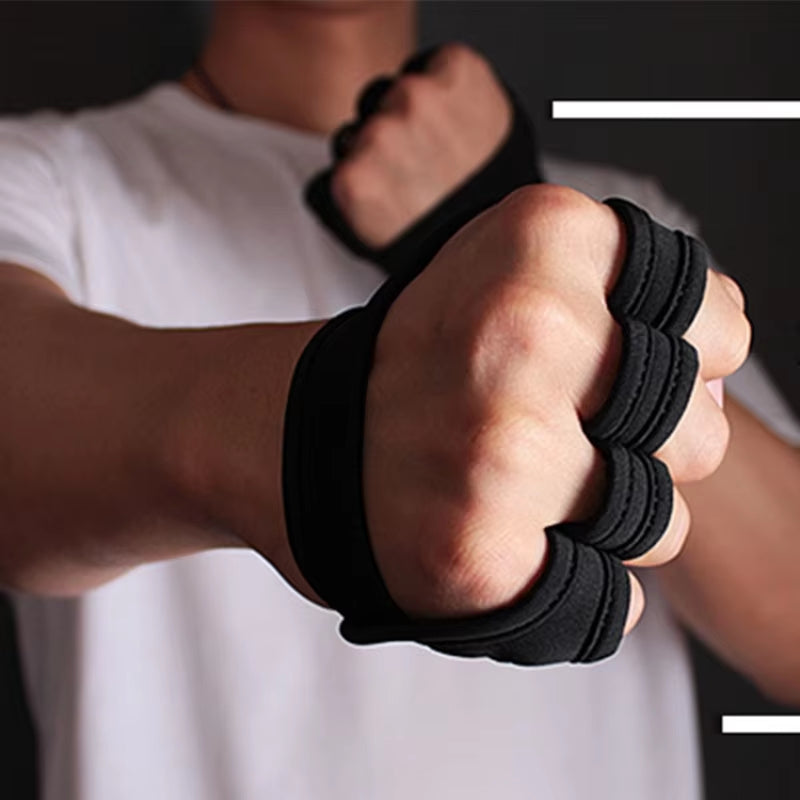 Hand Palm Protector Gym Fitness Gloves - Bodybuilding 