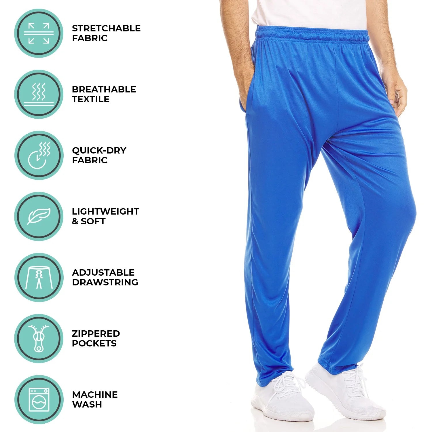 Dri-Fit Sweat Pants 3 Pack-. High Performance