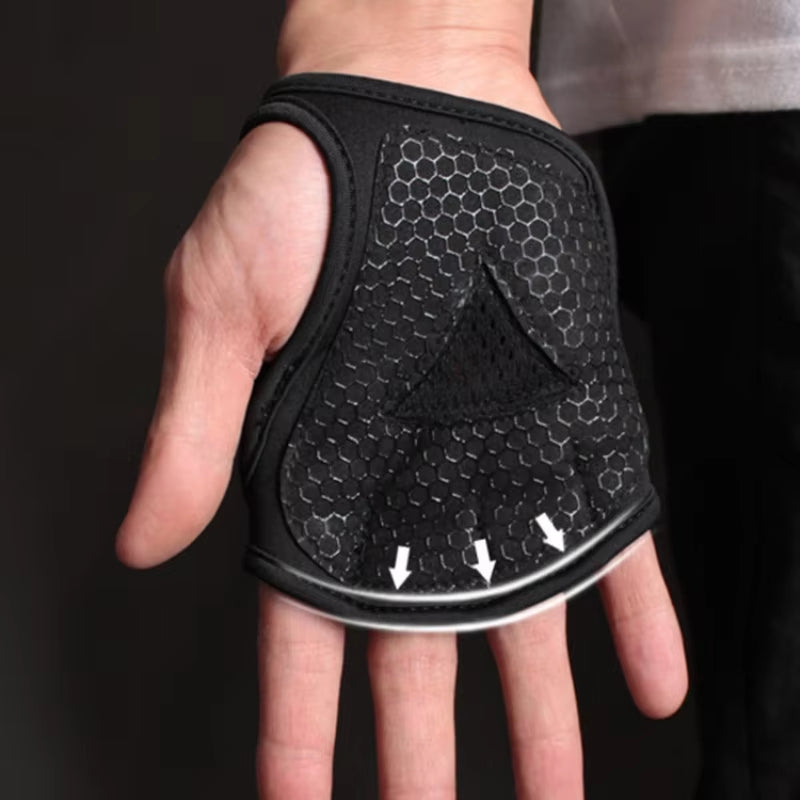 Hand Palm Protector Gym Fitness Gloves - Bodybuilding 