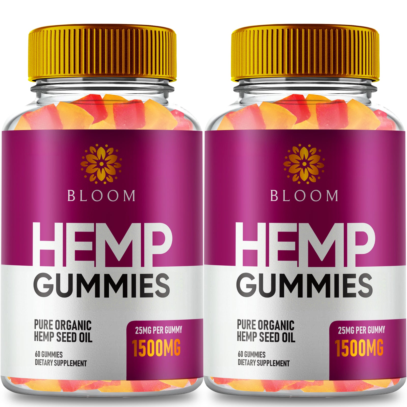 (2 Pack) Bloom Gummies Extra Strength Health and Wellness Support (120 Capsules)