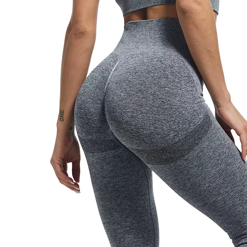 Women Fitness Leggings Push up Bubble Butt Legging Slim High Waist Leggins Mujer Seamless Fitness Legging